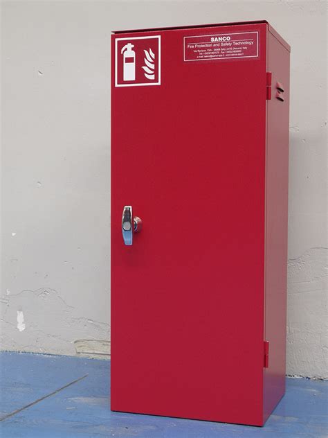 wall mounted fire extinguisher cabinet